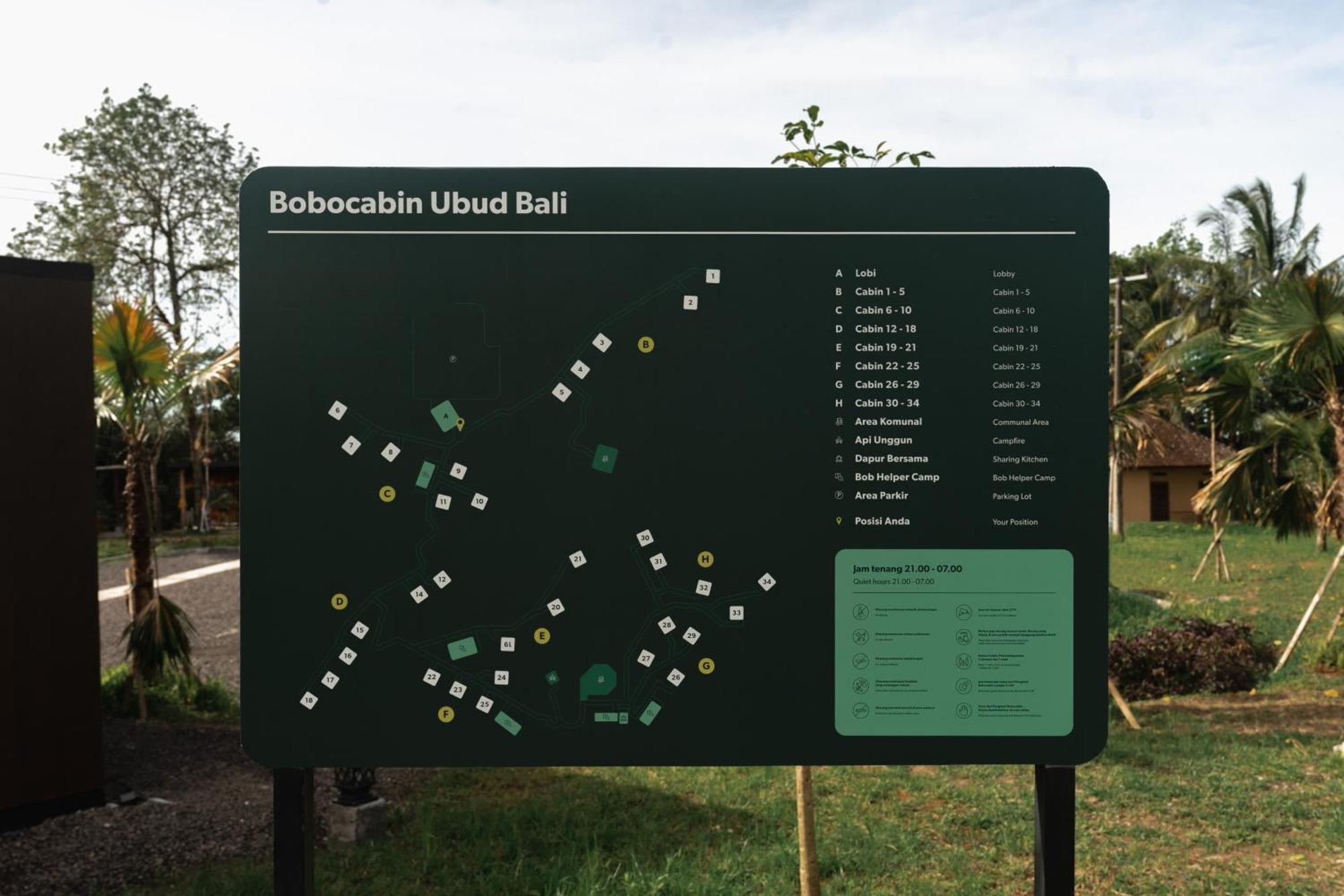 Bobocabin Ubud, Bali Bagian luar foto