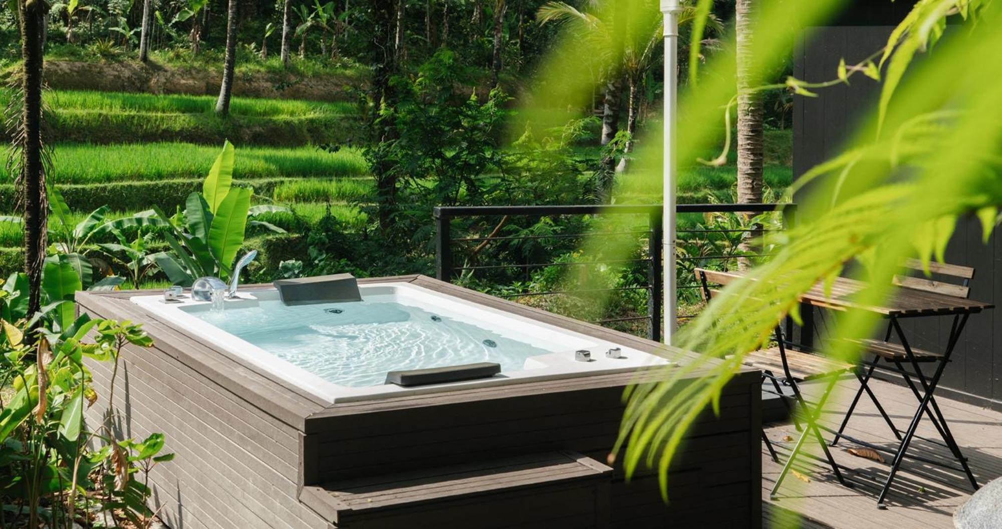 Bobocabin Ubud, Bali Bagian luar foto